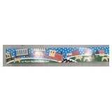 (MN) 21 Piece Wooden Train Set Style# 38178