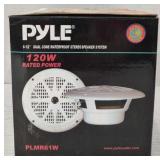 (TB) Pyle 6.5" Dual Cone Waterproof Stereo