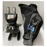 (FG) Sales and Service Lukas Microscope 13 1/2"