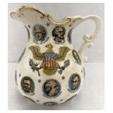(IN) Chadwick and Miller presidents pitcher 6
