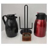 (TB) Twist N Serve Black Server (2Lt) & 14"T