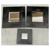 (MC) Wood Mirrors 16" x 16"