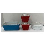 (YZ) Pyrex Dishes and Fire King dish