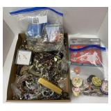(FG) Costume Jewelry and Buttons