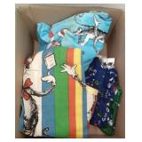 (IN)  Cat in Hat  Curtains & Pajamas  Size Large