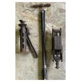 Lot of Jacks and Tire Pump (attached garage)