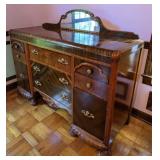 Art Deco Buffet w/ Mirror 60"x47"