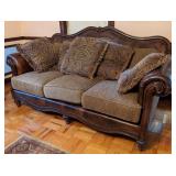 Nottinghill Sand Upholstered/Leather Couch by