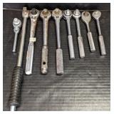 Assorted 1/2" and 3/8" Socket Wrenches (Attached