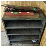 Metal Four Tier Shelf  32"x30"x18"