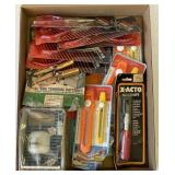 Miscellaneous Longnose Pliers, Utility Knives,