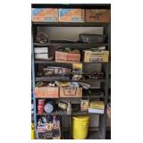 Contents of Shelf Including, Motor Oil, Oil