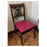 Antique Padded Seat Chair