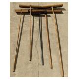 Lot of Shop Brooms