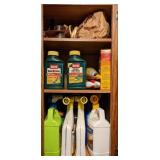 Contents of Cabinet Including  Cleaning And