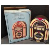 Vtg Thomas Jukebox Radio w/Box.  Radio works,