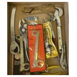 Assorted Wrenches and Pliers 12inx16in (attached