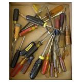 Assorted Screwdrivers 12inx16in (attached garage)