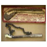 Craftsman Ratcheting Chain Wrench 3inx12in