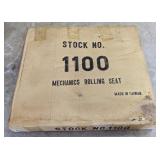 Mechanics Rolling Seat in Box, (Attached Garage)