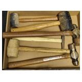 Flat of Mallets, Hammers(back garage)