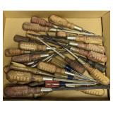 Flat of Various Screwdrivers (back garage)