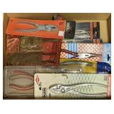 Flat of Various Pliers (back garage)