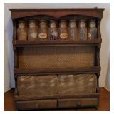 Vtg Spice Rack