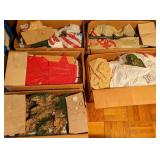 Vintage Flocked Christmas Trees