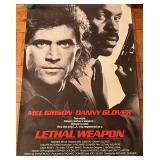 Lethal Weapon Movie Poster 27inx40in (family
