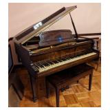 Starck Baby Grand Piano w/ Bench