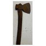 Wooden Handled Hatchet 6inx15in (back garage)