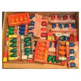Vtg. Christmas Light Bulbs (dining room)