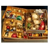 Vtg. Christmas Ornaments(dining room)