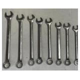 Ram Tool Combination Wrenches size 1 1/4 to 7/8in