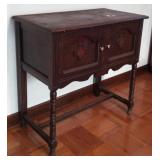 Antique Sideboard Buffet Cabinet 34" wide.