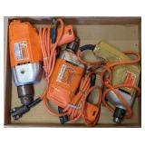 Flat of Black & Decker Power Tools - Reversing
