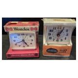 WestClox and Sunbeam Alarm Clocks (bidding 2