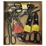 Assorted Metal Cutters and Snips 12inx16in