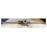 Antique Borden Co. Pipe Threader (back garage)