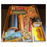 Lot of Sewing Thread, Notions & Supplies