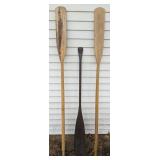 Oars 77"and 60" (back garage)
