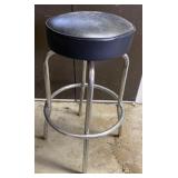 Metal Framed Stool with Vinyl Seat 20inx30in