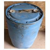 55 Gal Storage Drum With Pepsi Crates 33"x24"