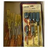 Assorted Screwdrivers 12inx16in (attached garage)