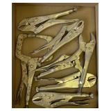 Locking Vise Grip and Clamp Pliers 2inx8in