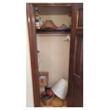 Contents of Closet-Lamps, Lights, Vtg Christmas