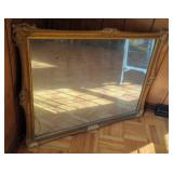 Large Vtg Mirror 47" wide.