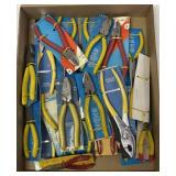 Assorted Pliers 12inx16in (attached garage)