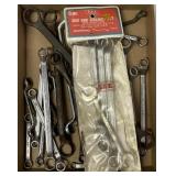 Assorted Box End Wrenches 12inx16in (attached